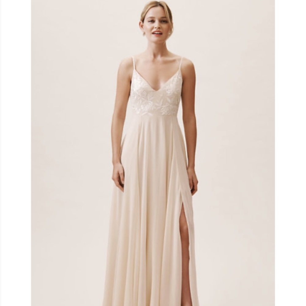 BHLDN Sadia Dress Oyster